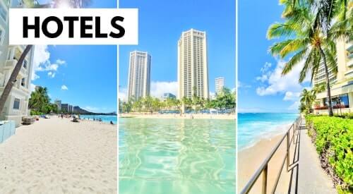 waikiki hotels map
