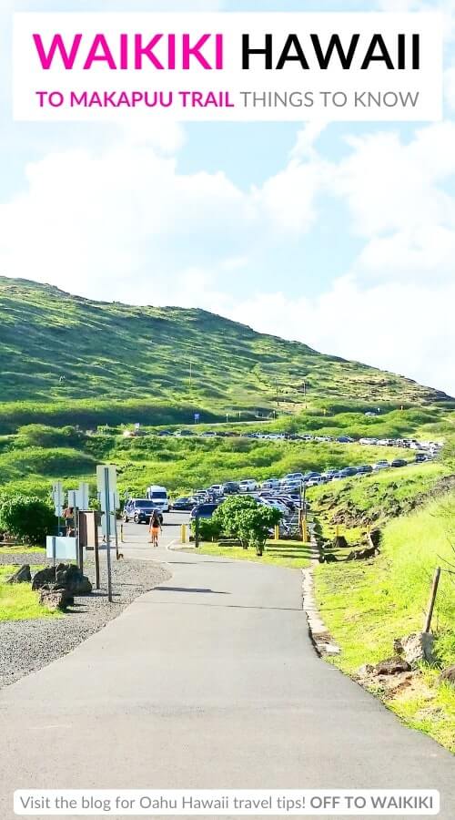 makapuu lighthouse trailhead start from parking