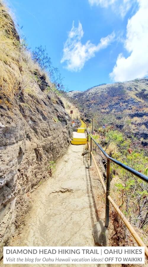 diamond head hike hard trail
