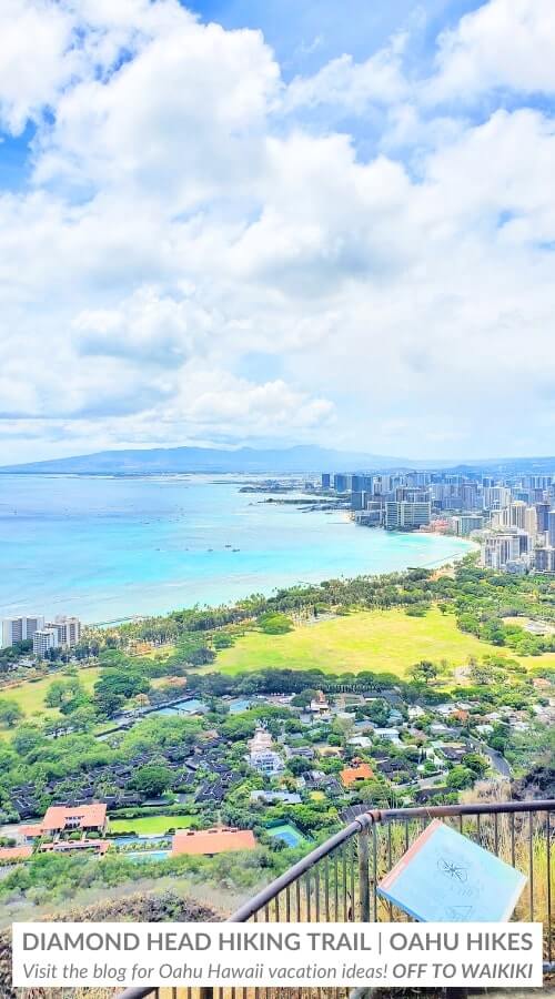 diamond head summit trail worth it to see famous waikiki views!