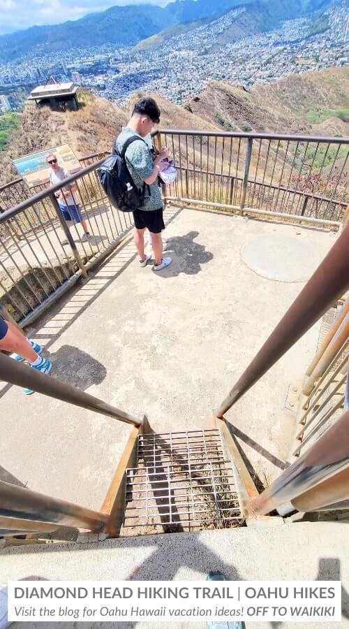 diamond head summit stairs