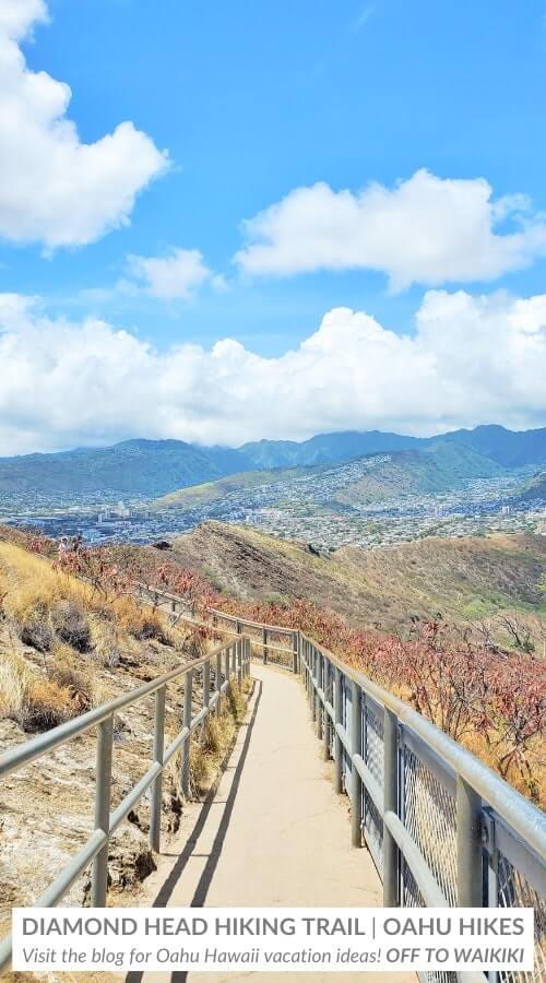 diamond head trail mountains