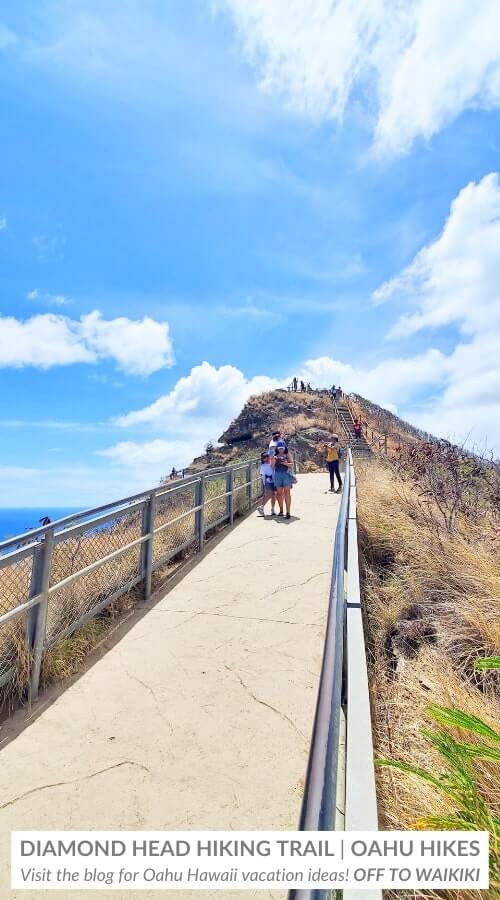 diamond head trail to summit