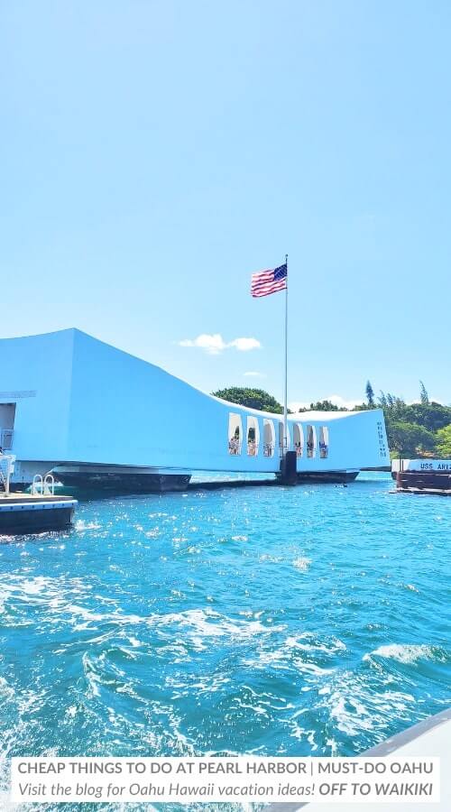 cheap things to do at pearl harbor without a tour: uss arizona memorial tickets