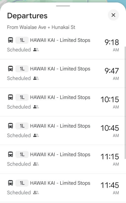 waikiki to koko head bus schedule