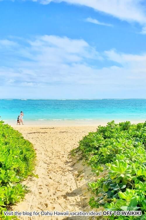 walk to lanikai beach access