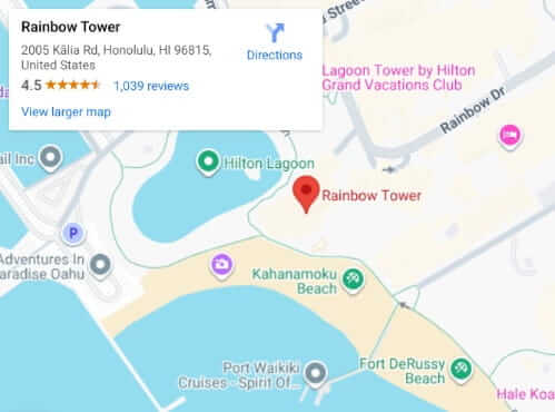 rainbow tower map