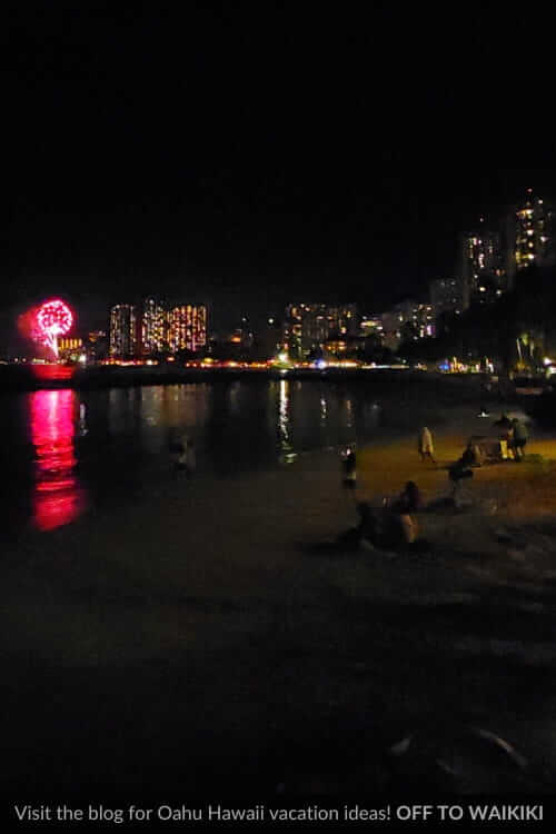 where to watch friday night fireworks from kuhio beach