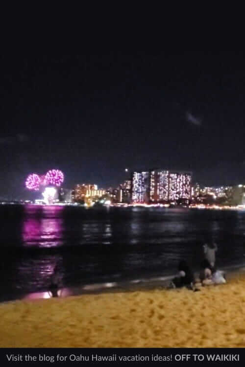 where to watch friday night fireworks from queens beach