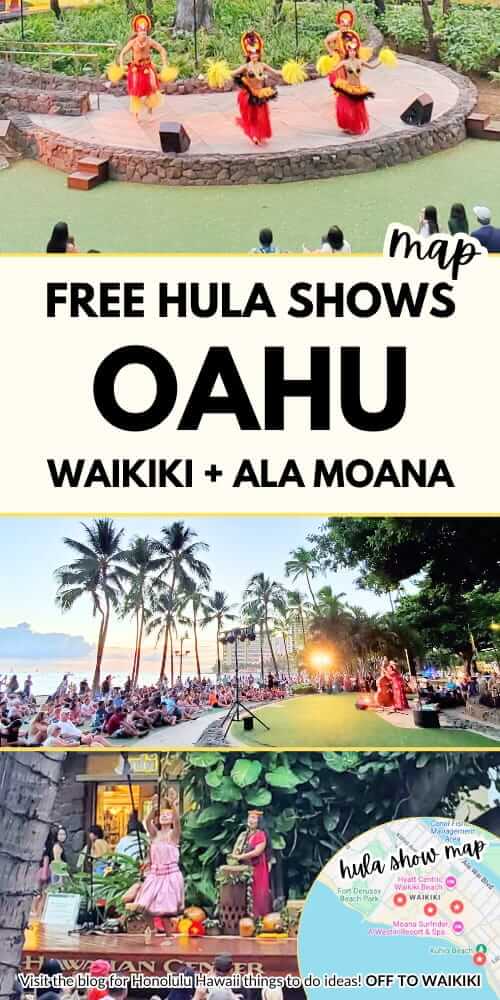 free hula shows in waikiki map. waikiki hula show. ala moana hula show